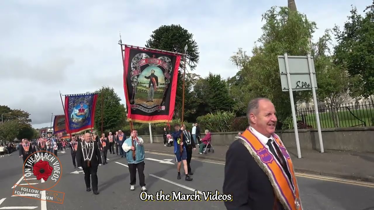 Newtownards District No4 (Banner Parade) 20th September 2025