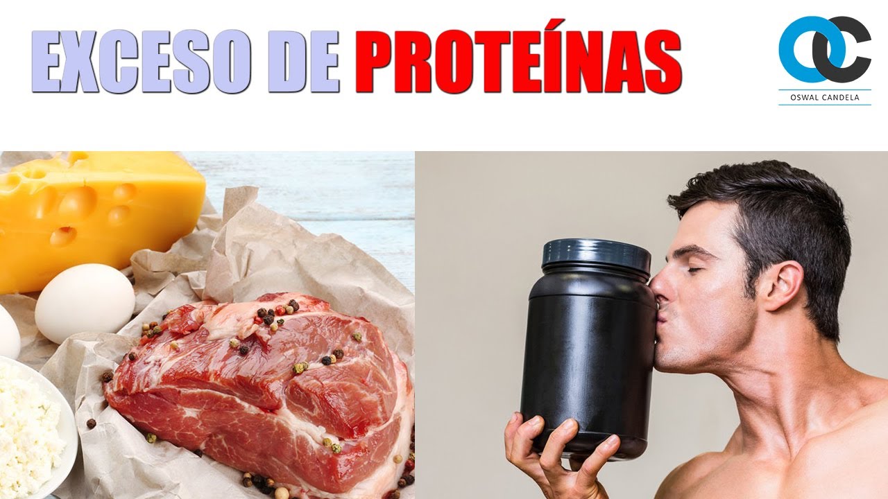 ¿Cuánto es un exceso de proteínas?