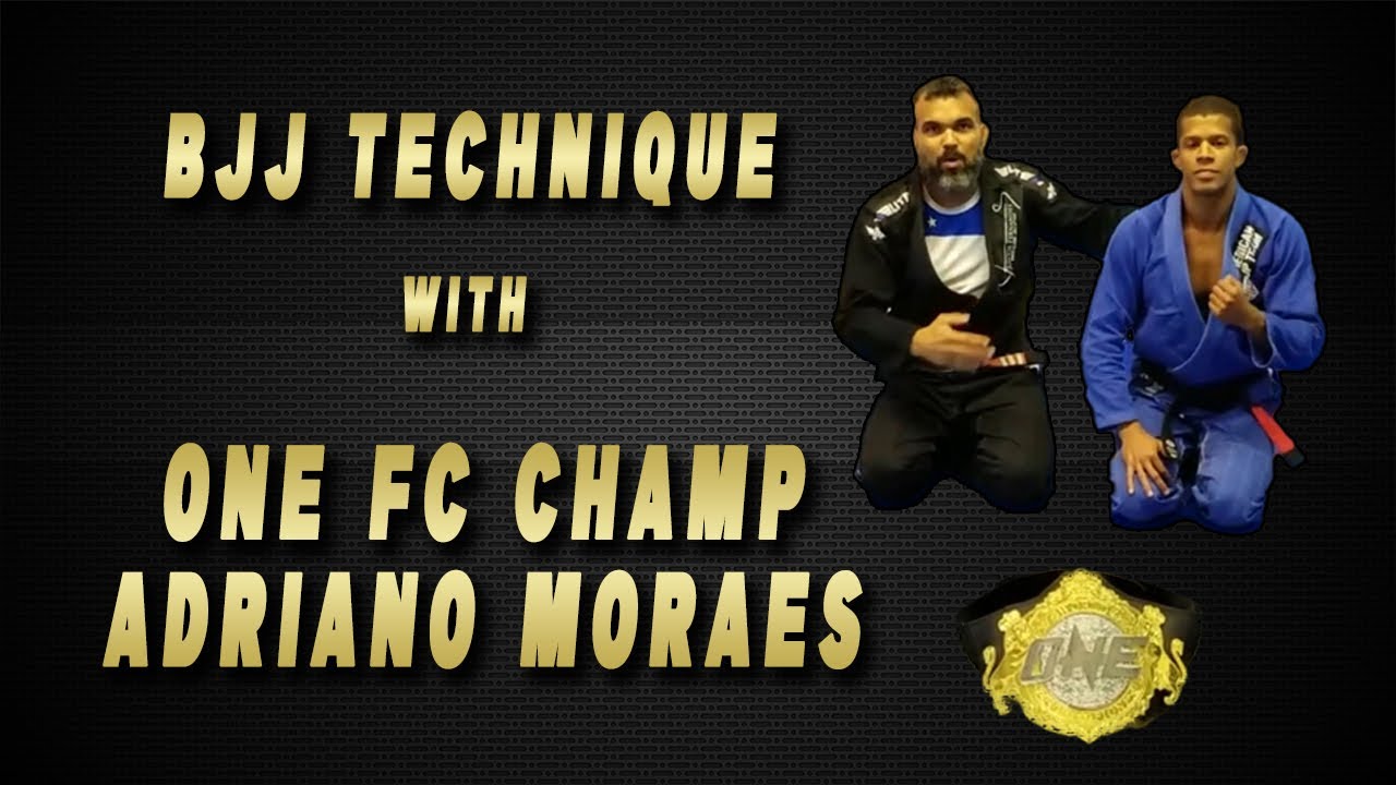 ONE FC Champ Adriano Moraes | Reverse De La Riva to X Guard Sweep
