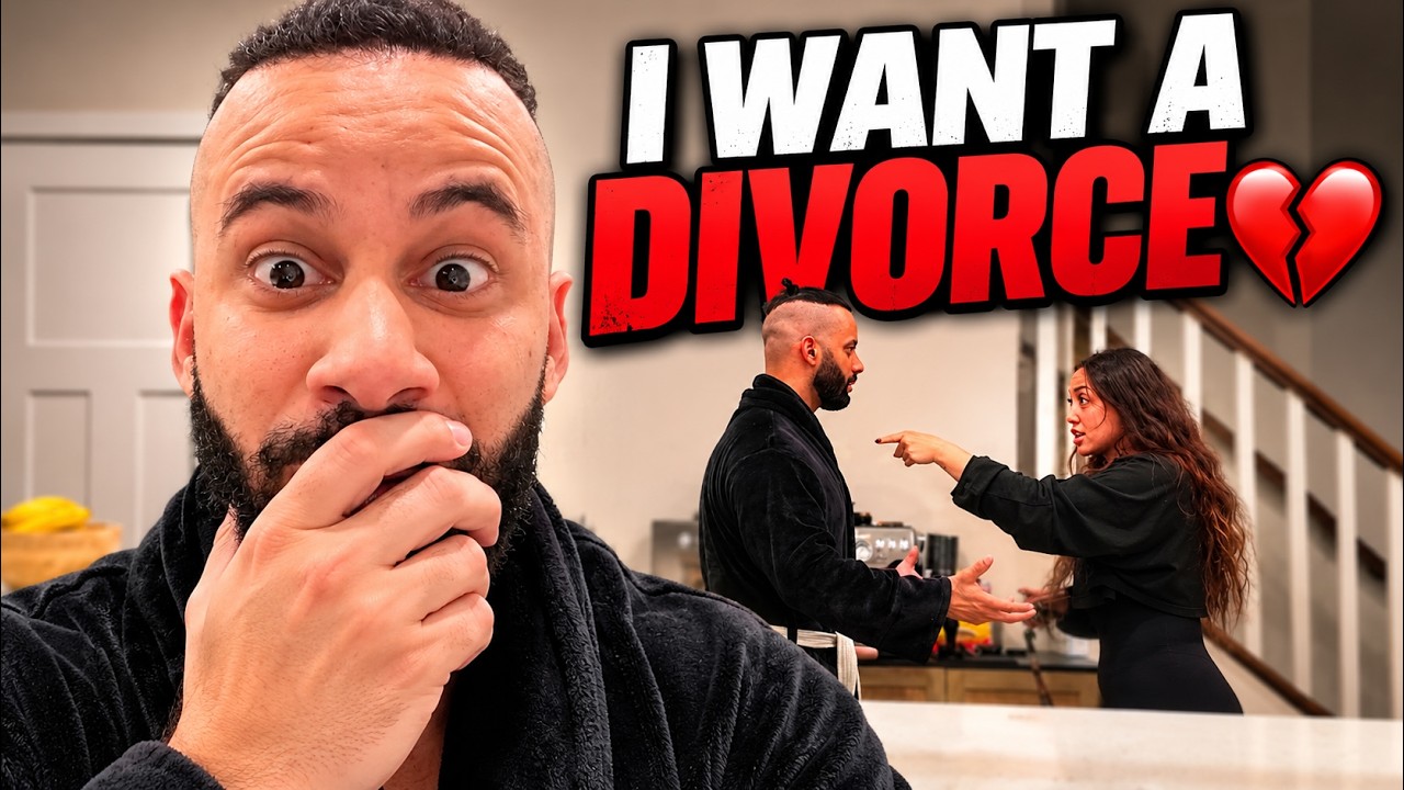 I WANT A DIVORCE 🥺| prank on wife gone WRONG 😟