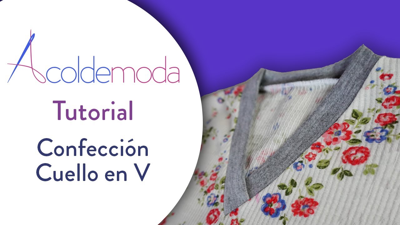 Cómo coser un CUELLO EN V CRUZADO paso a paso (DIY)