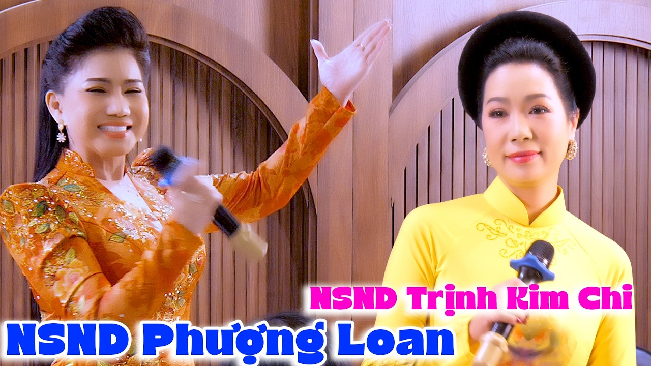 NSND Trịnh Kim Chi NSND Phượng Loan Hát Live Nghe Quá Ngọt Tại Nhà Hàng NS Quế Trân