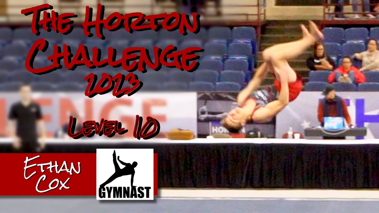 Horton Challenge 2023  -  Level 10 Men's Gymnastics  -  Ethan Cox