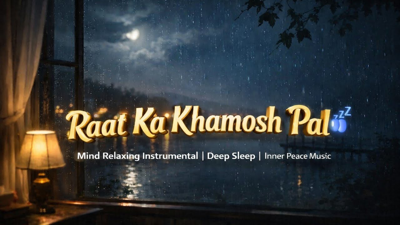 Raat Ka Khamosh Pal 🌙💤 || Mind Relaxing Instrumental || Deep Sleep || Inner Peace