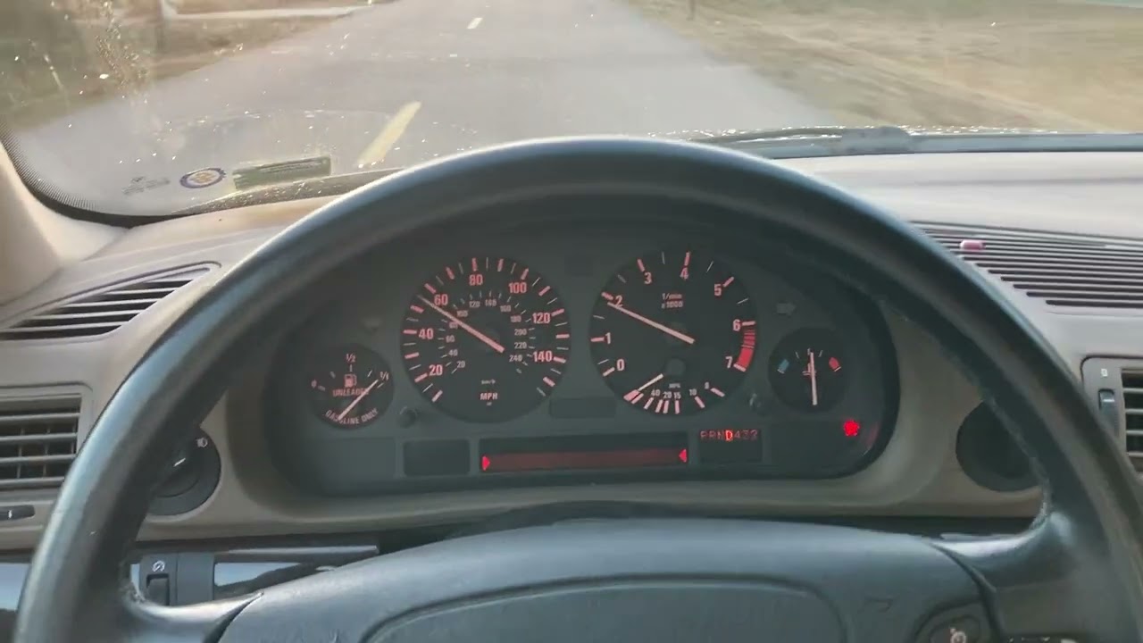 ‘95 740iL brisk acceleration 