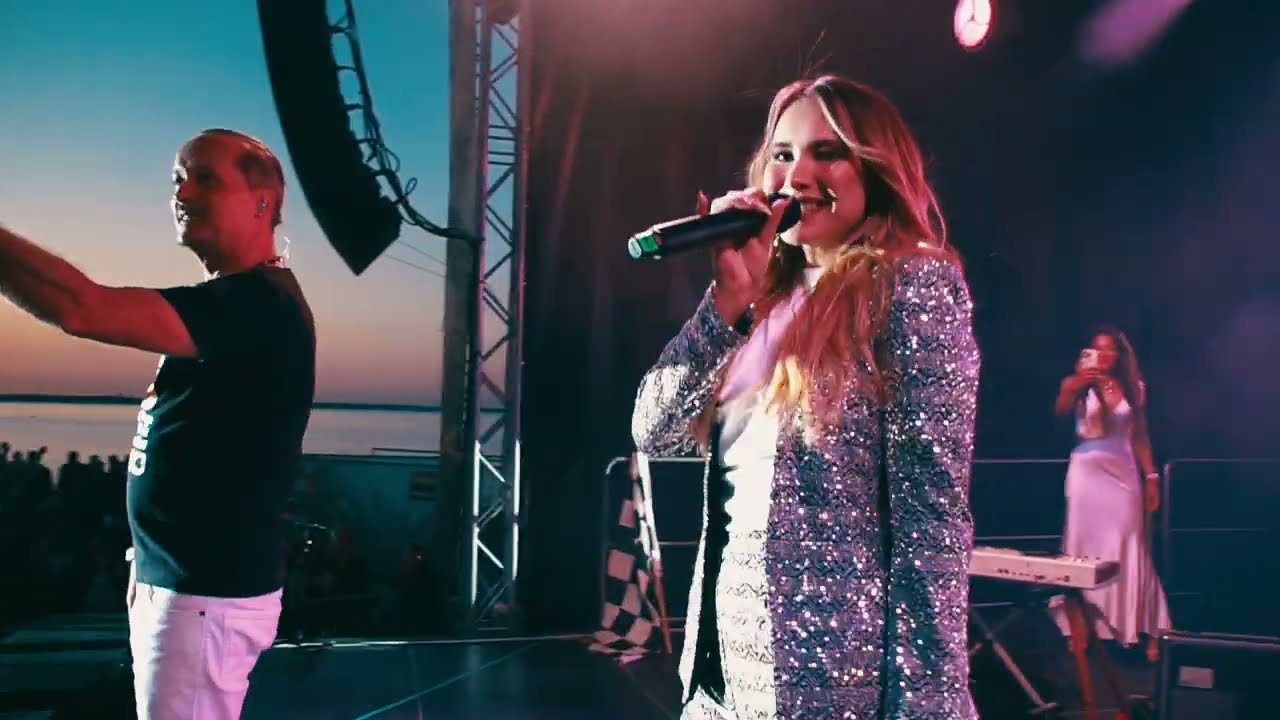 Alex Christensen vs Stereoact feat Asja - Right beside you (live in Niendorf/Baltic Sea)