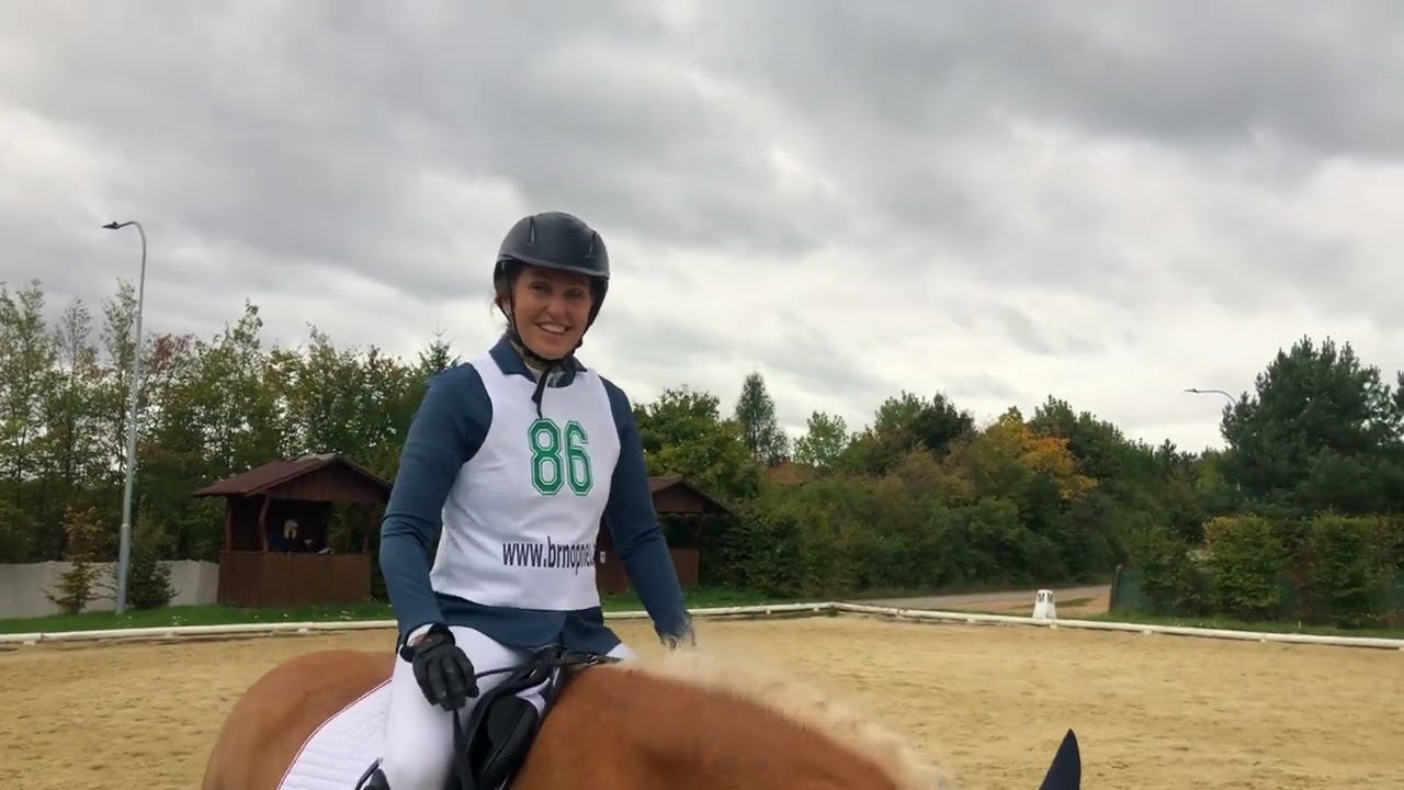 Šárka složila ZZVJ zkoušku základního výcviku jezdce 🏇 Brno 2025 🍂 VLOG