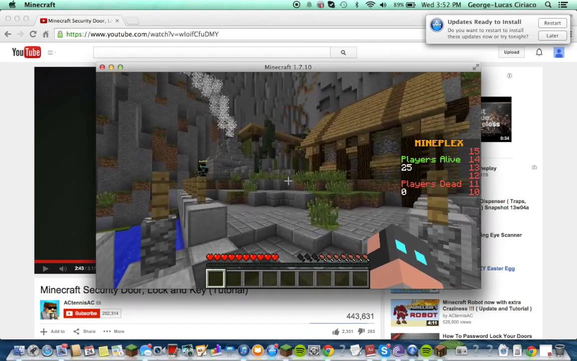 MINEPLEX LETS PLAY 1