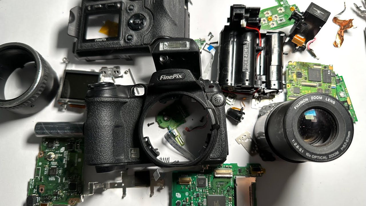 Fujifilm S5500 Digital Camera Disassembly