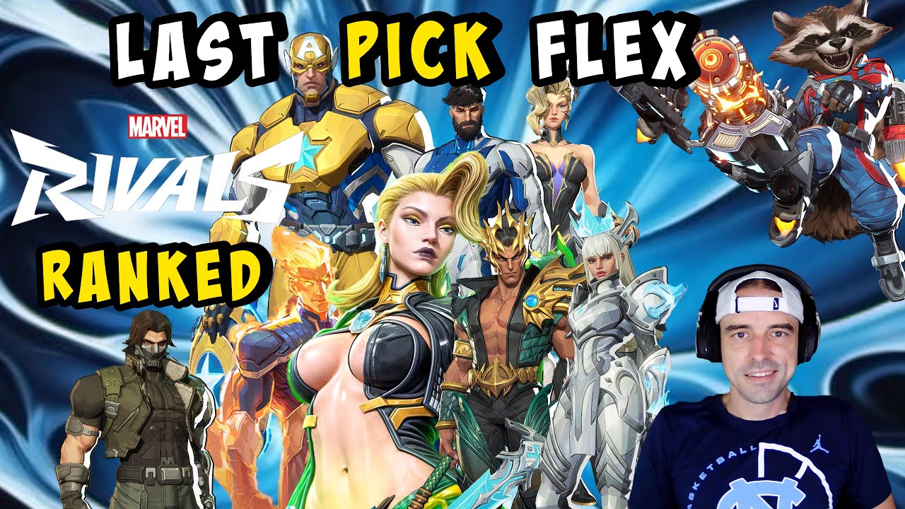 🔴LIVE - FLEXING ALL HEROES AS A LAST PICK IN MARVEL RIVALS RANKED WITH GREAT MUSIC - COME CHILL!