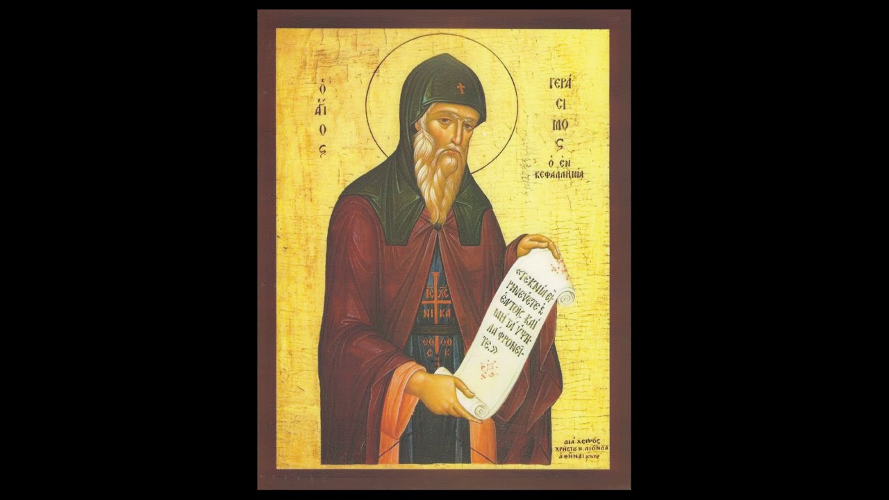 № 8. Holy Ascetic Gerasimus the New of Cephalonia