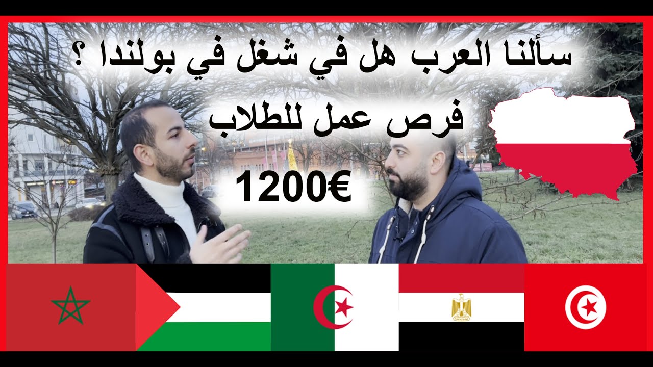 Etudier en Pologne | 2023 سألنا العرب حول الدراسة و العمل و الغربة في بولندا