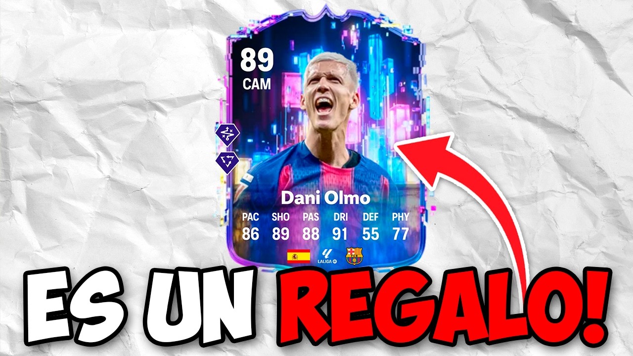😱&iexcl;Dani Olmo 89 SBC Flashback es un REGALO en EA FC 26! &iexcl;Es Una LOCURA!
