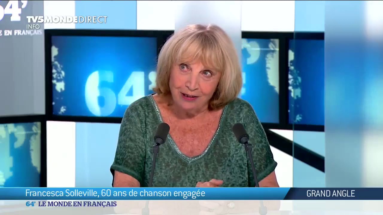Francesca Solleville : 60 ans de chanson engag&eacute;e