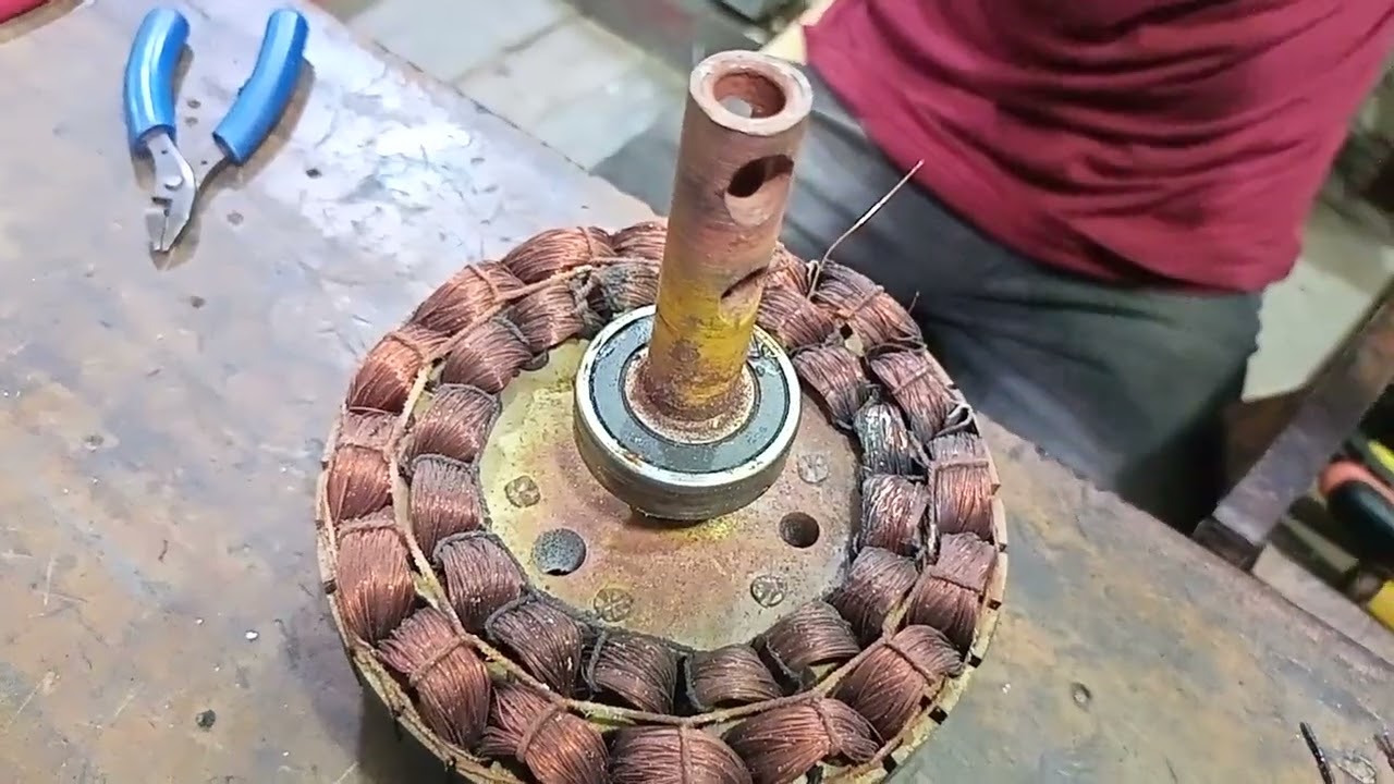 সিলিং ফ্যানের কয়েল মেরামত