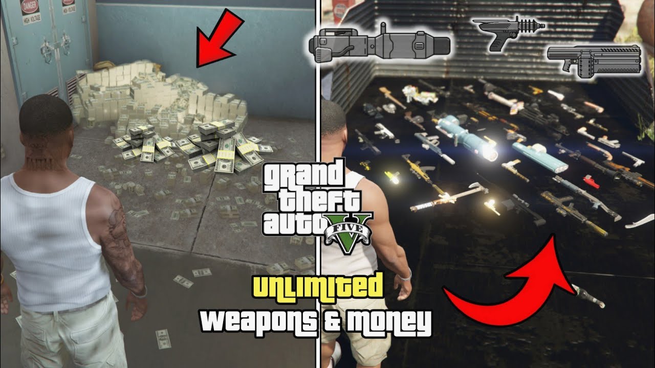GTA 5 - How To Get Unlimited Money + Weapons! (Free Weapons & Money)