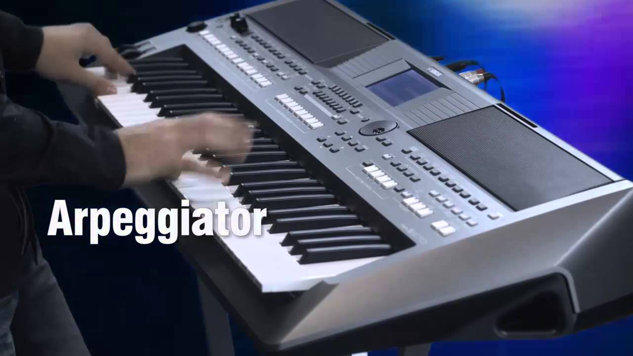 Presentation des PSR-S670, Deutsch