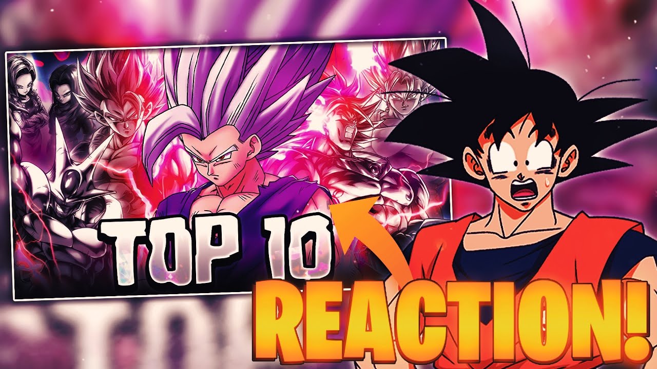 DRAGON BALL LEGENDS- REACTING TO GORESHS TOP TEN UNIT LIST OF OCTOBER 2022!