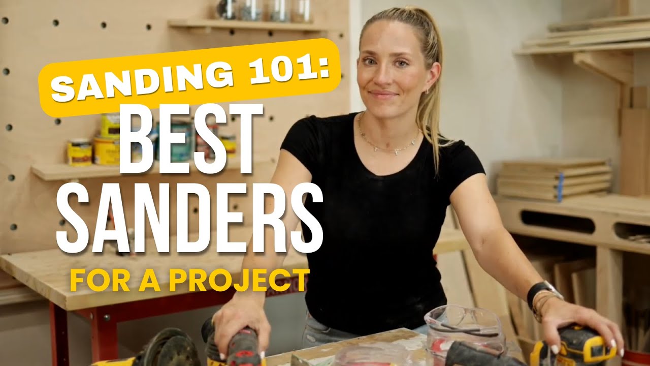 Wood Sanding 101 | Best Sanders, Sandpaper Grits & Safety Tips