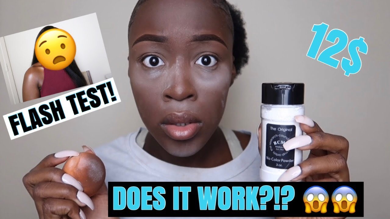BEST DARK SKIN SETTING POWDER?!? || RCMA No Color Powder