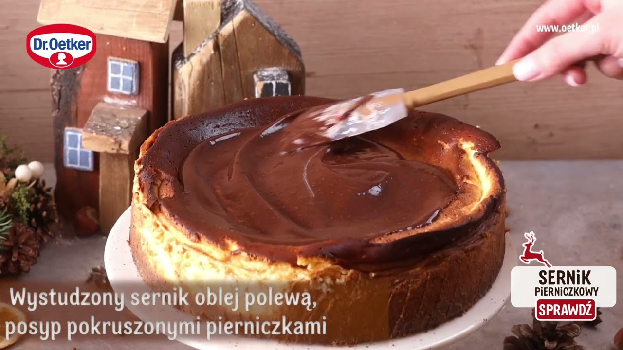 Dr. Oetker sernik z pierniczkami ❤️