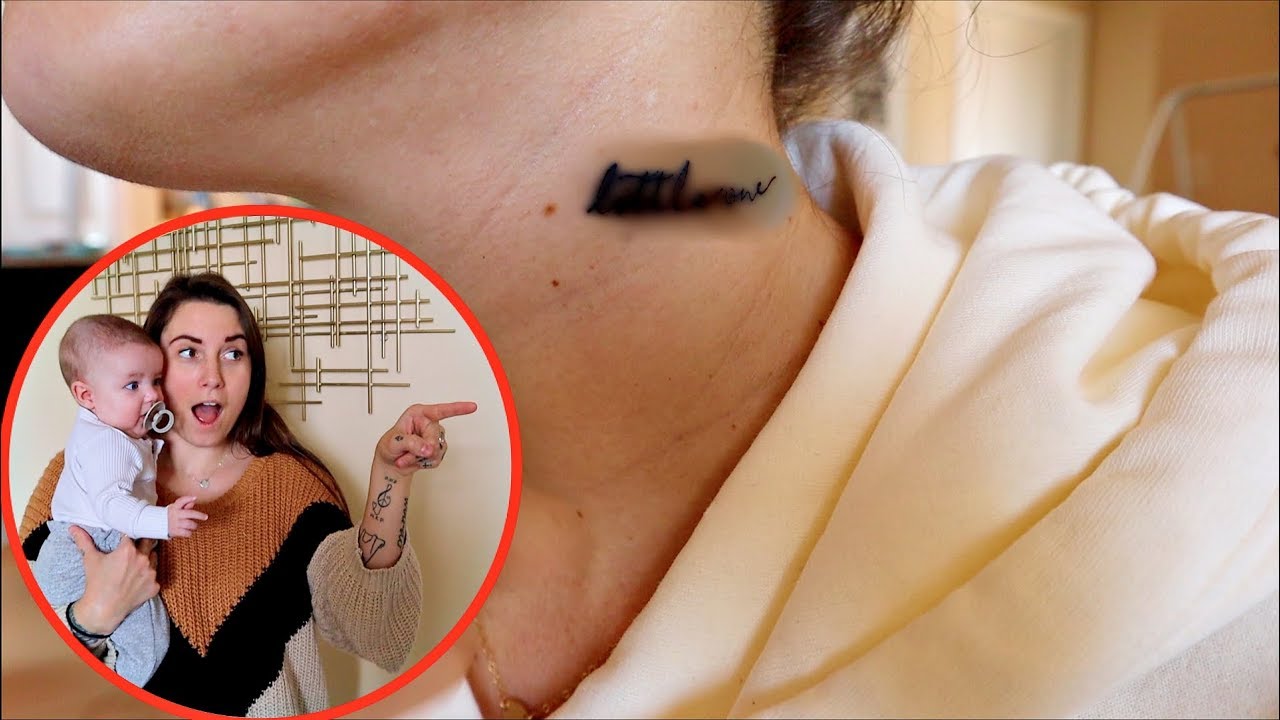WE GOT TATTOOS FOR OUR DAUGHTER!! | Sam&Alyssa