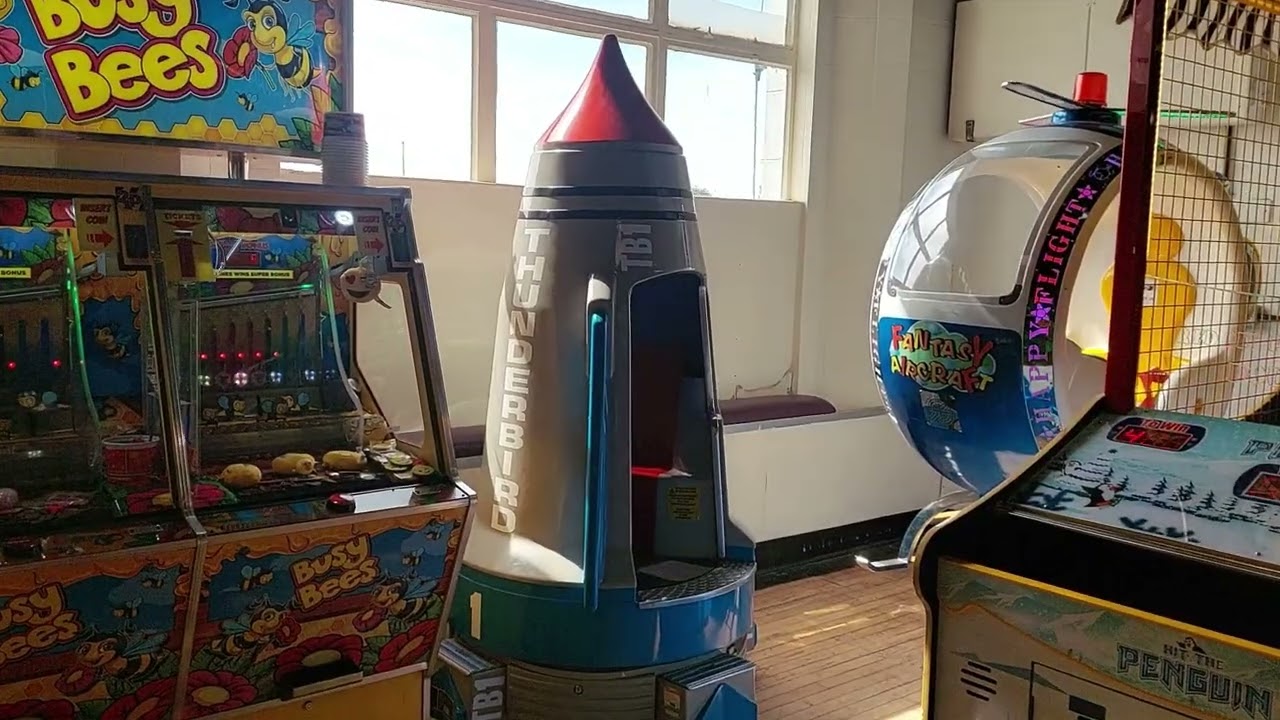 1990s R.G. Mitchell Thunderbird 1 Kiddie Ride