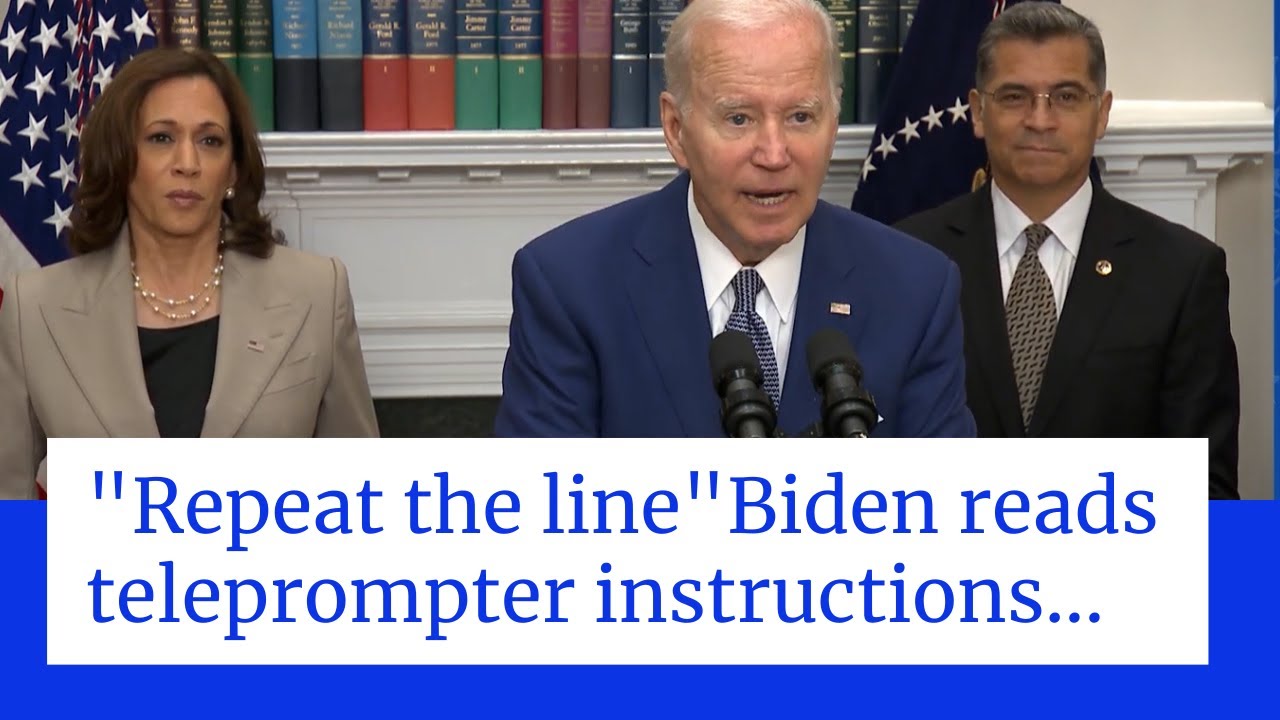 &lsquo;End of quote. Repeat the line&rsquo;: Joe Biden teleprompter gaffe reminds Elon Musk of &lsquo;Anchorman&rsquo;