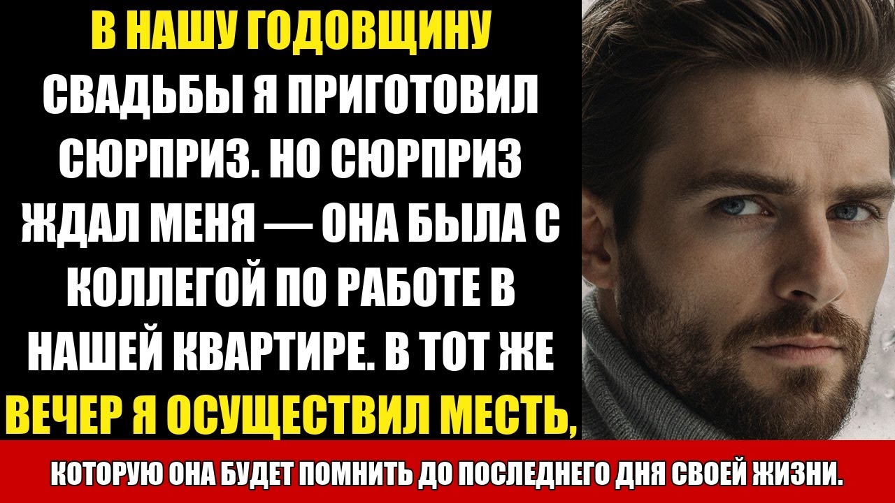 В НАШУ ГОДОВЩИНУ СВАДЬБЫ Я ПРИГОТОВИЛ СЮРПРИЗ. НО СЮРПРИЗ ЖДАЛ МЕНЯ — ОНА БЫЛА С КОЛЛЕГОЙ ПО...
