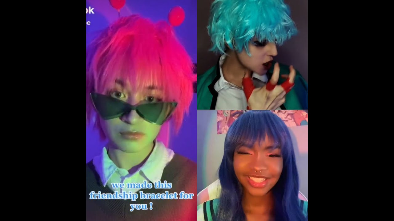 Disastrous Life of Saiki K. Tik Tok cosplays
