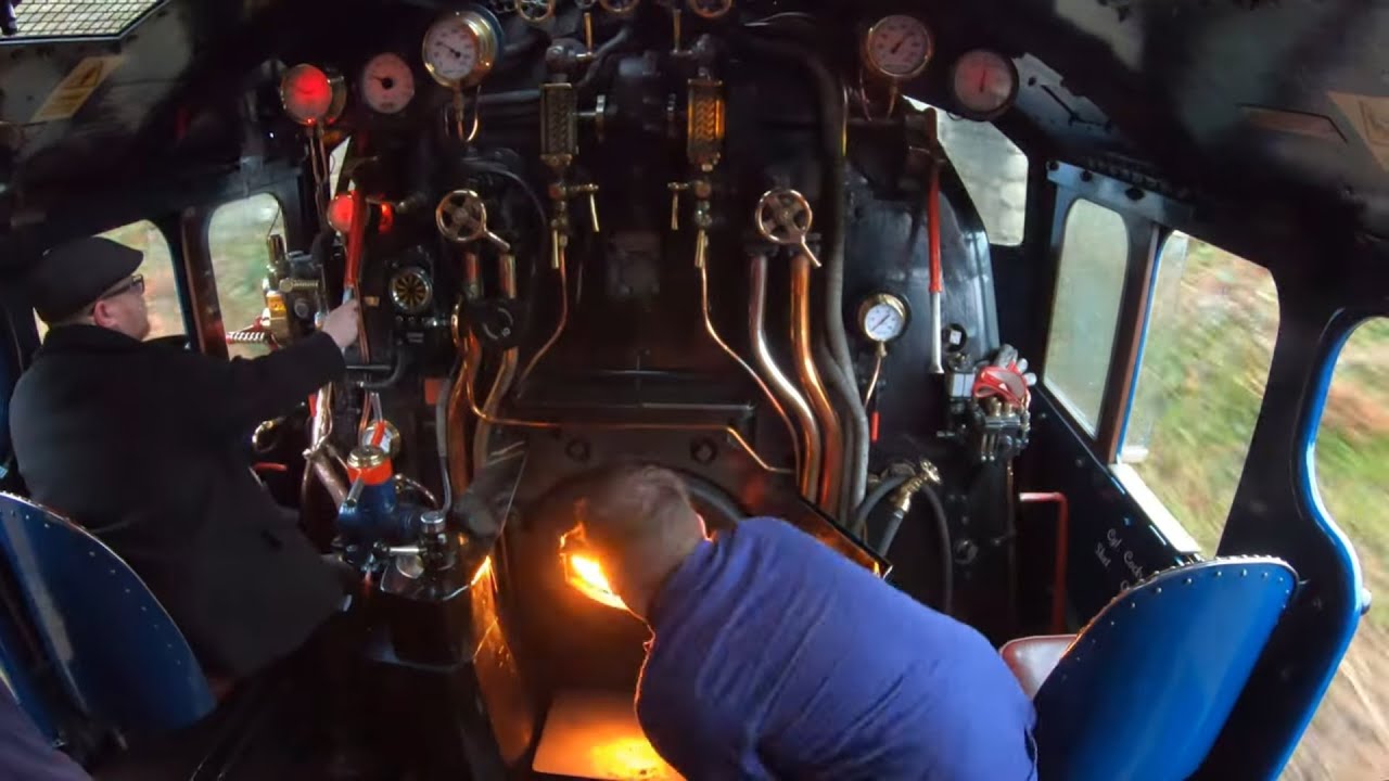 Cab ride on A4 60007 'Sir Nigel Gresley' light engine from Grosmont to Pickering