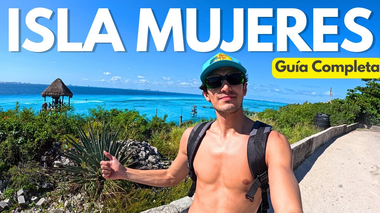 ISLA MUJERES 🌴 en un día 😱, Guía Completa ✅ Que visitar?, Costos, transporte y más...🤯