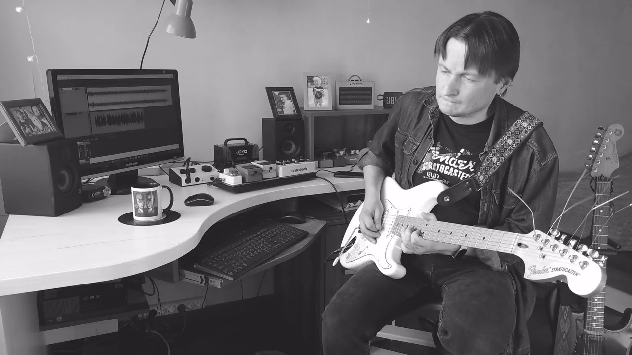 Pink Floyd - Coming back to Life (guitar solo noodling)