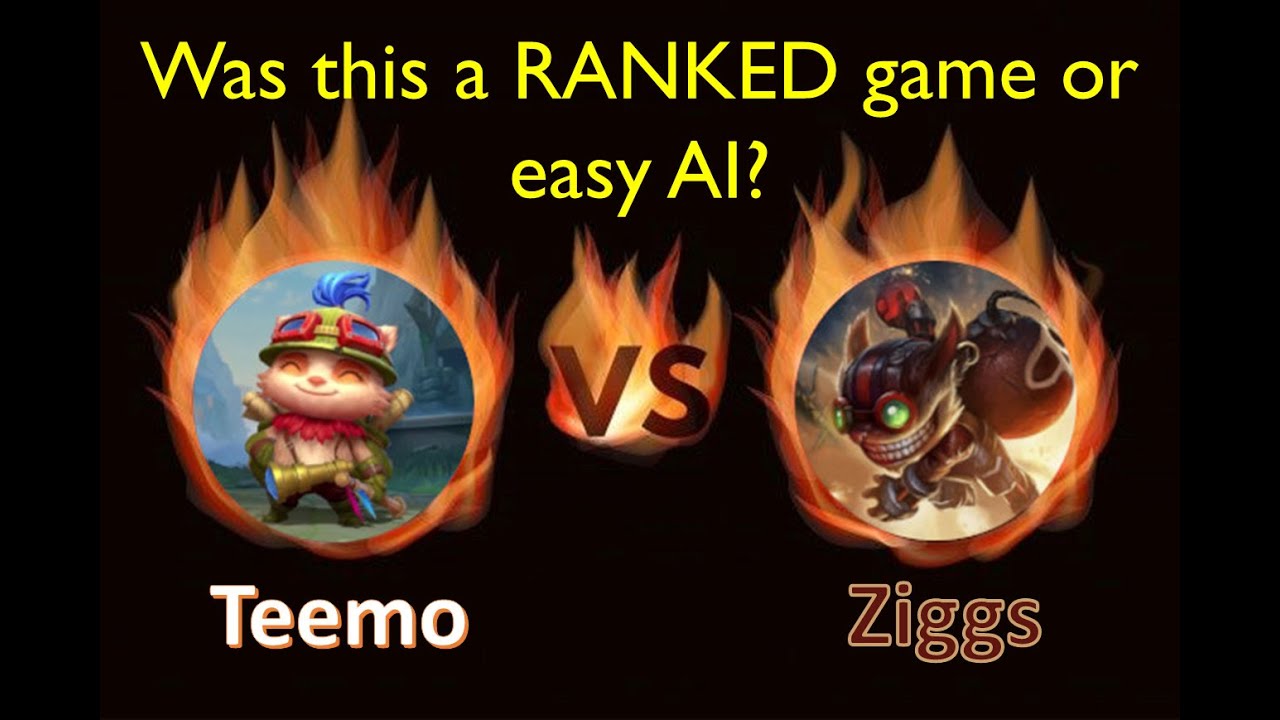 Can a single shroom kill Tryndamere? Teemo vs Ziggs Wild Rift - Ranked # Mobile - S11