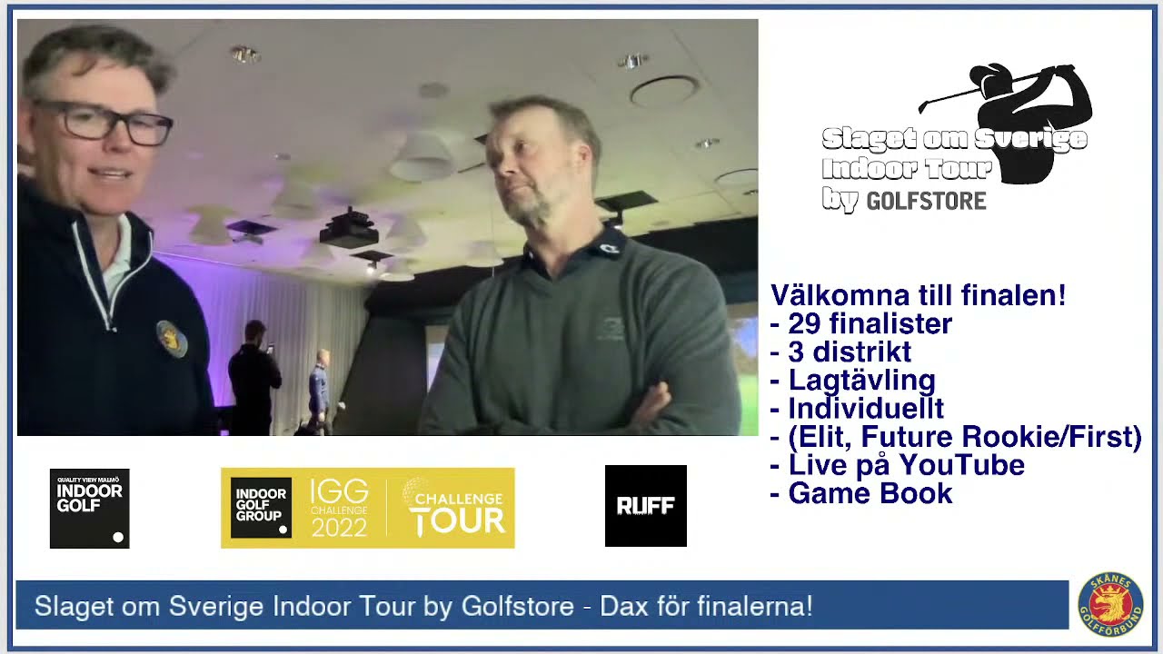 Livestream från Skånes Golfförbund