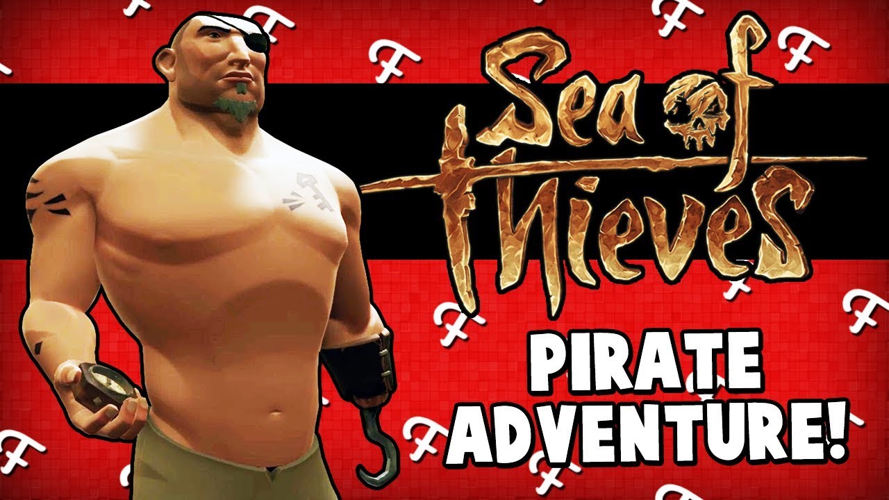 Sea Of Thieves: Пиратский Тед Фристайл, Ренцци против Брига, Битва кораблей, Акула Атака! (Comedy...