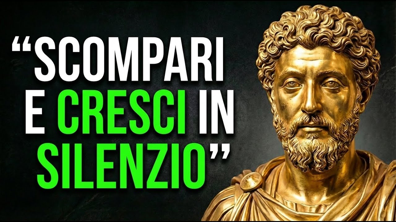 Come Scomparire E Crescere In Silenzio (La Strategia Stoica Definitiva) - Filosofia Stoica