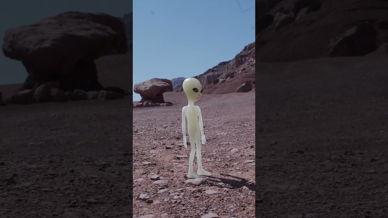 Alien Encounter on an Unknown Planet &ndash; Shocking Footage Caught on Camera #nature #shortvideo