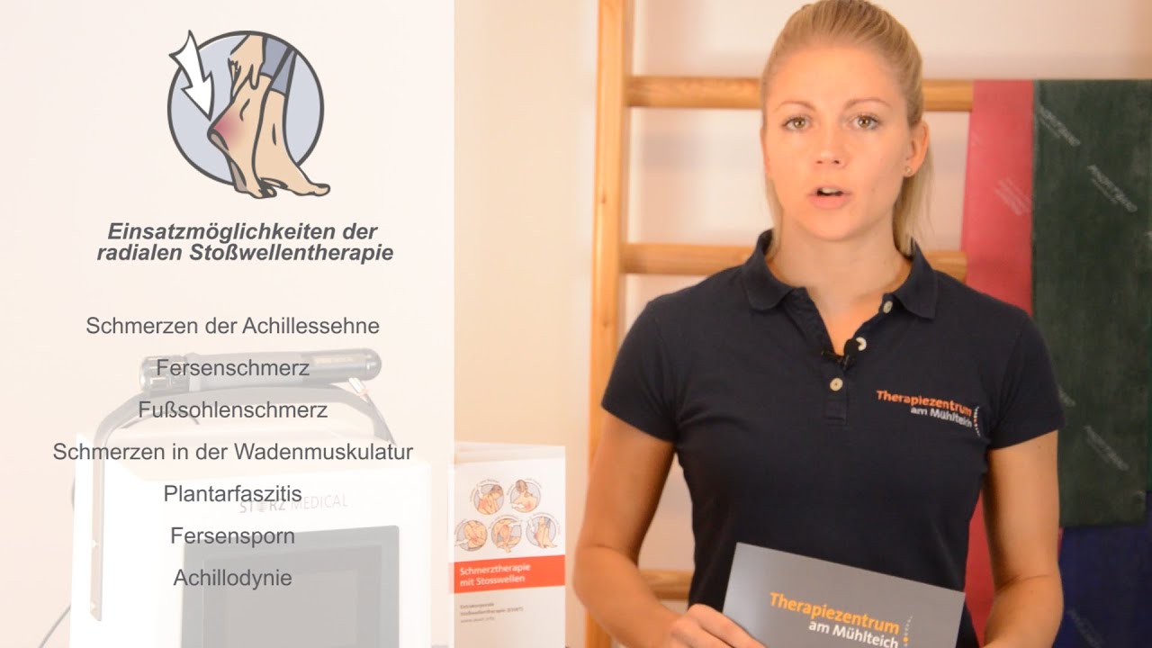 Radiale Stoßwellentherapie bei Fersensporn & Co.
