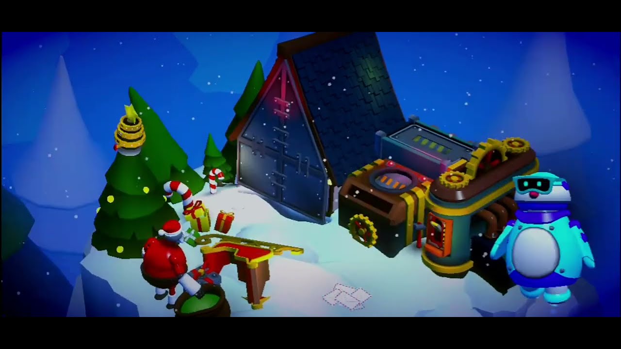 Tiny Robots Portal Escape : Chapter 4 Dark Dimensions (Holiday Havoc)