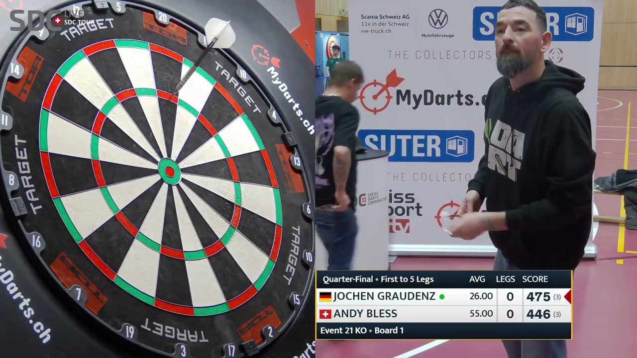 Jochen Graudenz vs Andy Bless Highlights / SDC Tour 21 Quarter-Final 2025