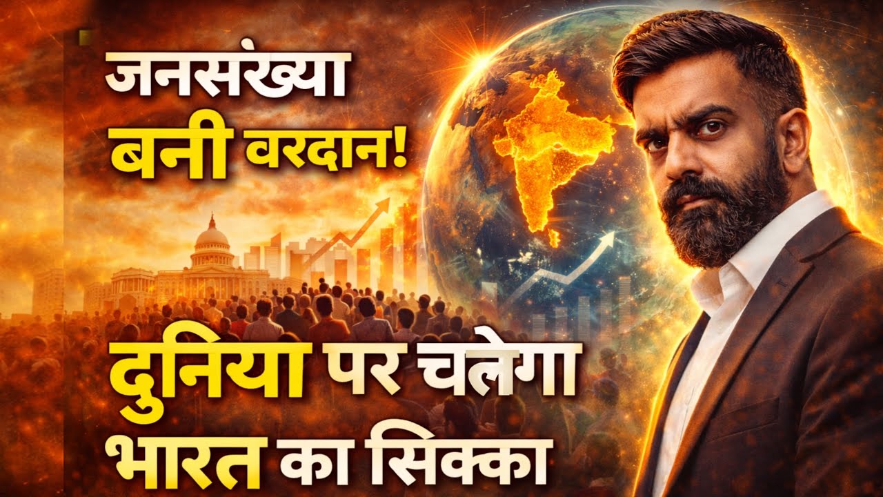 जनसंख्या बनी वरदान! 🇮🇳 भारत की बढ़ती Power का राज ? अरब देशों में मंदिर का कारण! By Rajveer Sir SBA