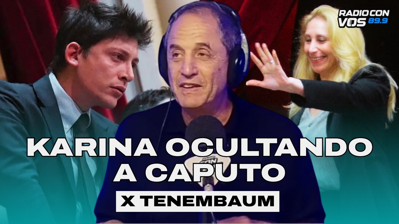 SANTIAGO CAPUTO INVISIBILIZADO POR KARINA MILEI l TENEMBAUM EDITORIAL