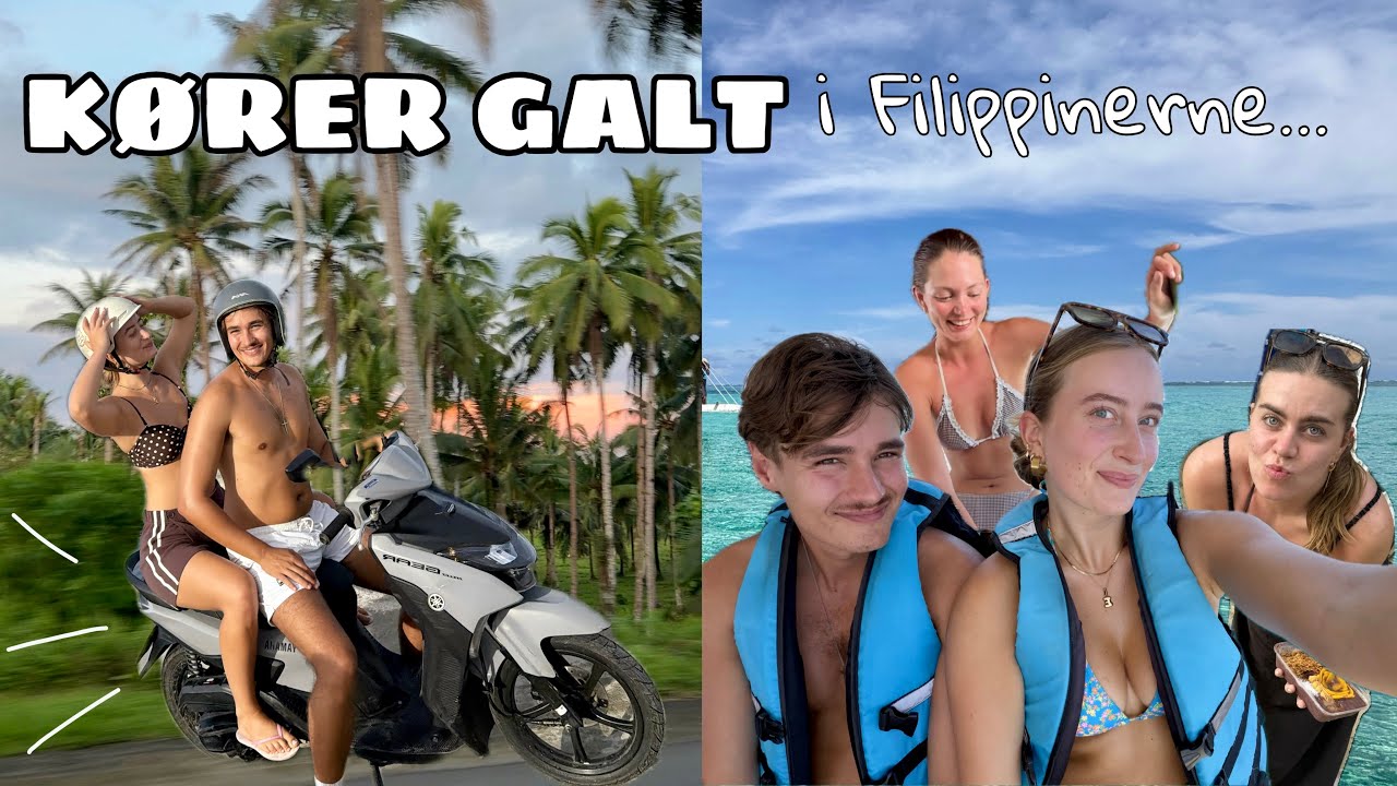 Kører Galt På Scooter I Filippinerne!!