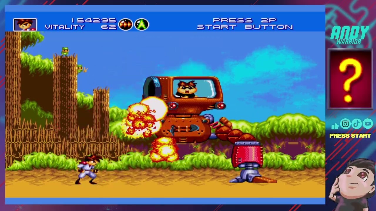 Retrogaming | Gunstar Heroes | (Full Game) Longplay #gameplay