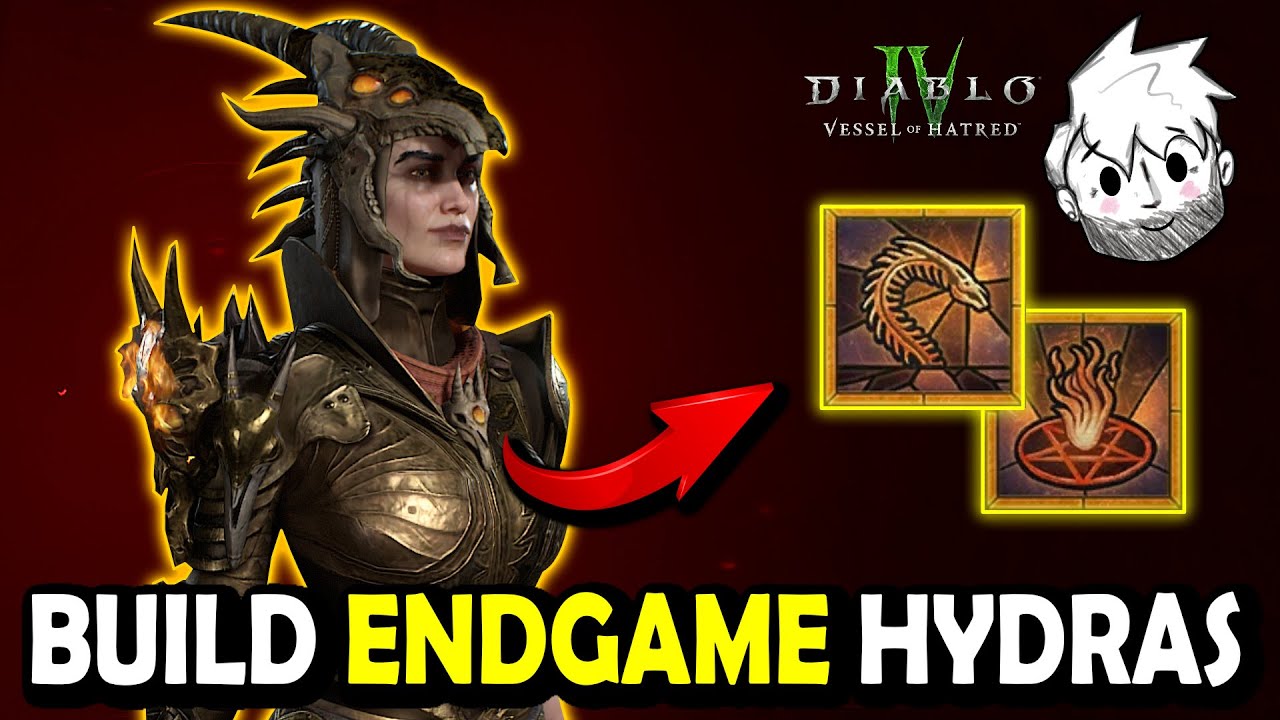 🔥 La Build de Hechicera MÁS FUERTE de la Temporada 9 | Diablo 4 Hidras