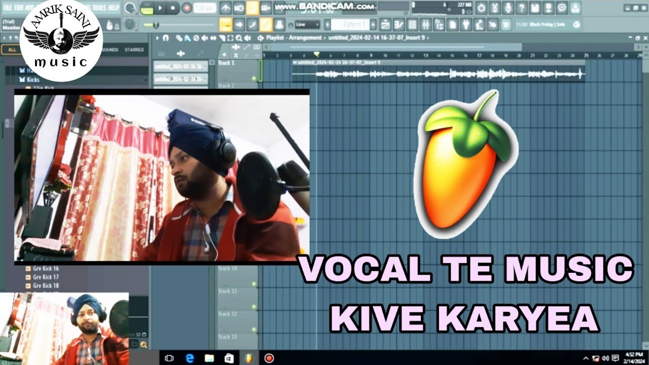 Vocal TE Music Kive Karyea In Fl Studio