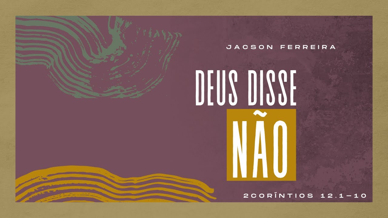 E se a sua fraqueza for a sua maior vantagem? | 2 Coríntios 12.1-10 | Jacson Ferreira