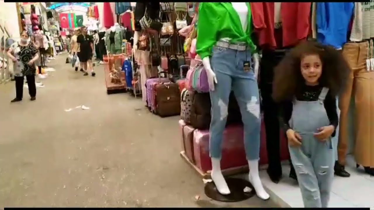Баку Азербайджан На самый  дешёвый базар за городом🔥Baku 2023 The most cheapest bazaar shopping 🔥
