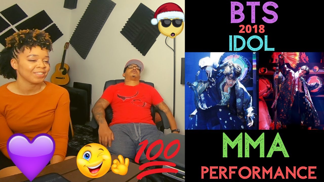 2018 MMA -BTS - IDOL Full.ver - KITO ABASHI REACTION